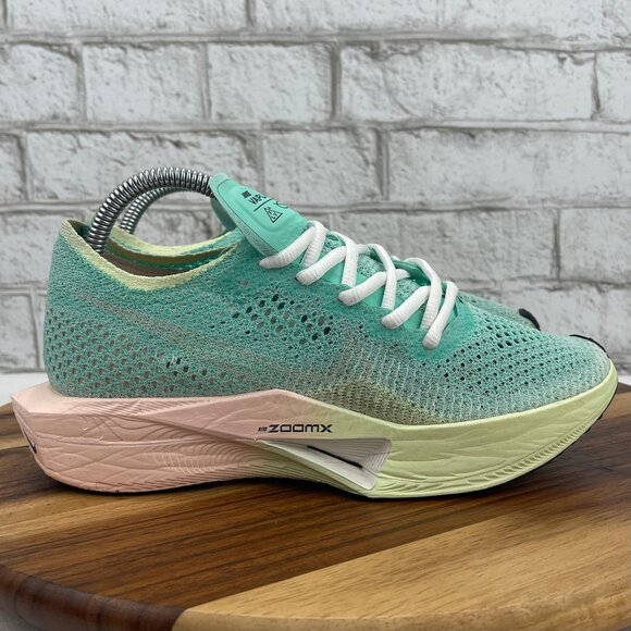 Nike Zoomx Vaporfly Next%3 Womens 8.5 Mint Foam Sunset Tint Running Shoes - Picture 6 of 16